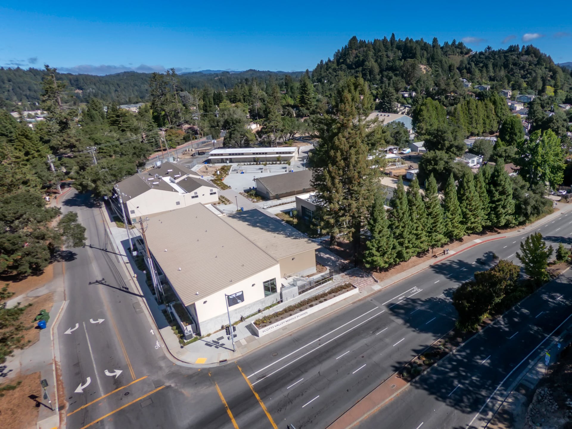 Scotts Valley Middle School Overaa Construction