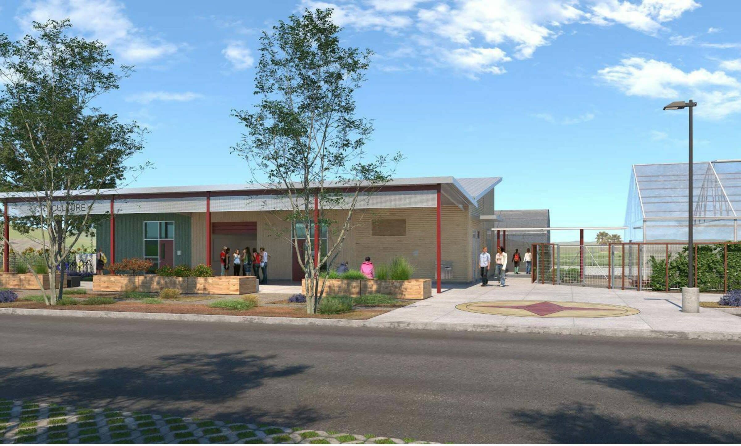 Las Positas College Agriculture Science Horticulture Facility Overaa